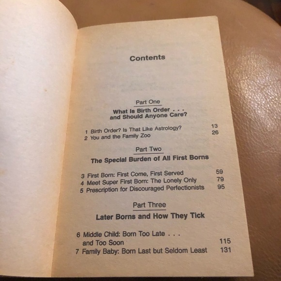 📚The Birth Order Book:Why You are the Way You Are - Picture 7 of 9